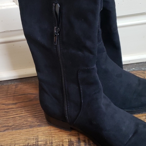 J Crew Over-the-knee microsuede boots AG056 - Picture 3 of 3